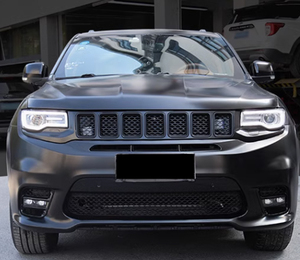 जीप ग्रैंड चेरोकी सैंट स्टाइल बॉडी किट के लिए 2014-2020 में ग्रिल हुड के साथ नए फ्रंट बम्पर को अपग्रेड किया गया - Product Image 4
