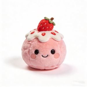 Muñeco de Peluche Relleno de Helado Personalizado Más Vendido, Juguete de Pastel Kawaii - Product Image 1