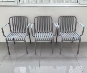 Venta al por mayor al aire libre Patio salón Jardín ocio sillón plástico comedor silla para Cafetería Restaurante - Product Image 6