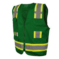 Chaleco de seguridad para obras viales, fabricante profesional, chaleco reflectante de seguridad de alta calidad con tela de malla para trabajos de construcción