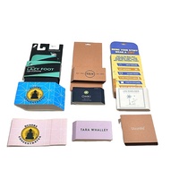 Étiquette de chaussettes en papier écologique personnalisée et recyclable, logo imprimé, emballage de chaussettes, manchon en papier pour chaussettes