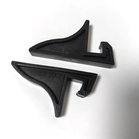 Bonne qualité Rock Slate Stands Support de cadre photo Support de carrelage Supports en plastique noir en stock