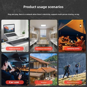 Bộ định tuyến wifi tốc độ cao di động với khe cắm thẻ <span class=keywords><strong>Sim</strong></span> Hỗ trợ 5G 4G 2.4G tần số 2100mAh - Product Image 6