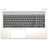 Untuk HP Probook 450 455 G8 Silver M21742-001 Suku Cadang Komputer Casing Atas Palmrest dengan Keyboard Backlit