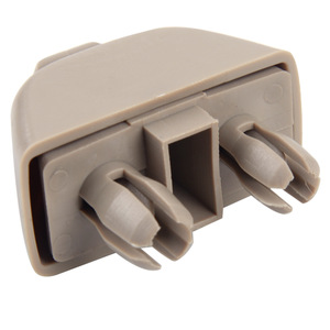 Audi Sun Visor <b>Clip</b> 4F0 857 561 Front Windshield Shade Hook PE Material Single Color <b>Buckle</b> Installation - Product Image 2