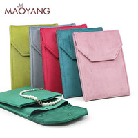 Boîte cadeau de luxe, sac de rangement pour bijoux, sac multifonctionnel pour boucles d'oreilles, bagues, pendentifs, sac de présentation de bijoux, pochette pliable pour collier