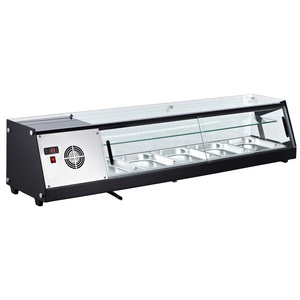 ตู้โชว์สลัดบาร์ ซูชิ คูลเลอร์ ชิลเลอร์ ขนาด 70 นิ้ว รุ่น DDS-132L - Product Image 1