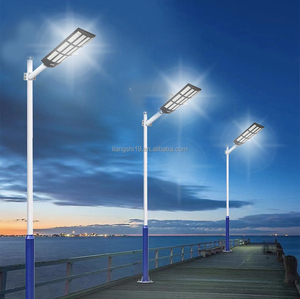 8000W đường phố năng lượng mặt trời Đèn Ngoài Trời Góc rộng năng lượng mặt trời Đèn Ngoài Trời cảm biến chuyển động thương mại năng lượng mặt trời bãi đậu xe đèn hoàng hôn đến bình minh - Product Image 5