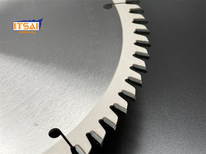Lame de scie circulaire TCT en carbure à coupe à sec robuste à 72 dents de 305 mm pour la coupe à sec des tubes en acier et de l'acier de construction - Product Image 1