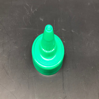 Bouchon anti-déversement en PP de 38 mm avec bouchon à vis en couleur personnalisée, taille de port 1 pouce pour bouteilles de sauce de qualité alimentaire, modèle PG-03