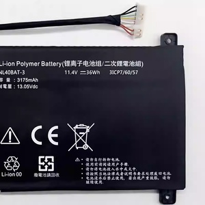 แบตเตอรี่ NL40BAT-3ใหม่11.4V/36WH สำหรับ MACHCREATOR-AAS3AU แบบเข็ม NL51LU ของ CLEVO NL41GU NL41LU - Product Image 3