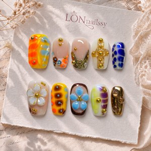 <span class=keywords><strong>Uñas</strong></span> Acrílicas Hechas a Mano con Diseño Personalizado OEM, <span class=keywords><strong>Francesas</strong></span> 2.0, Cuadradas, Curva 3D, Cobertura Completa, PMMA Texturizado, 10 Piezas - Product Image 1