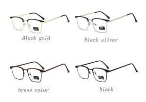 Lunettes de Vue Carrées pour Homme 2025, Verres Photochromiques <span class=keywords><strong>Antireflet</strong></span> et Anti-Lumière Bleue pour Myopie - Product Image 6