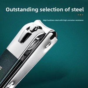 Ensemble de coupe-ongles 4 ou 6 pièces, outil de manucure et de beauté, ensemble d'ongles en acier inoxydable anti-éclaboussures pour les doigts et les orteils - Product Image 2