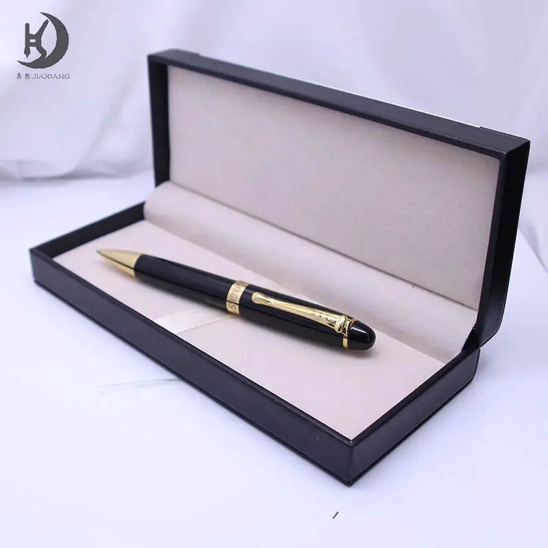 Hadiah Premium pena bermerek logo kustom promosi pena bola rol logam berat pena tinta gel