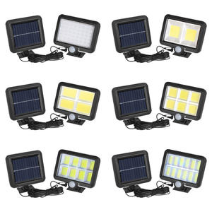 Antuke <b>Solar</b> Led <b>Street</b> <b>Light</b> 127x135mm Outdoor Wall <b>Light</b> With Motion Sensor For Garage Courtyard Lighting - Product Image 5