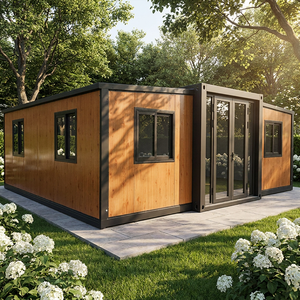 Maison préfabriqué<span class=keywords><strong>e</strong></span> moderne en conteneur maritime, 2 chambres, extensible et pliable, pour usage en villa - Product Image 3