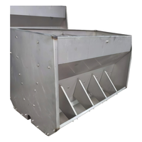 Mangeoire automatique en acier inoxydable pour élevage porcin, bergerie et enclos d'engraissement pour porcelets