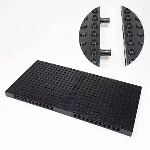 MOC bricks Brick combination building block with hole splicing base plate Compatible 16*16 dots Building Brick Toys