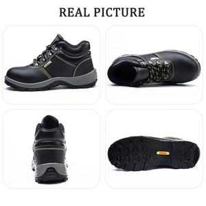 נעלי בטיחות גבוהות JIANKUN JK-8168 נגד דקירות וחתכים עם מגן ברזל באצבעות ובתחתית, במחיר טוב - Product Image 3