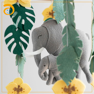 Luna Nube Stella Feltro Mobile Del Bambino di Legno Del Bambino Presepe Mobile Culla Mobile Feltro Mobile Giocattolo Fatto A Mano Baby Shower <span class=keywords><strong>Regalo</strong></span> - Product Image 3