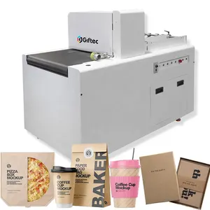 Giftec Industrial One Pass impresora Carton Packing Printer Single Pass Paper Bag Carton Multifunctional Digital Inkjet Printer