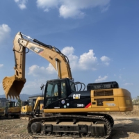 Excavatrice sur chenilles hydraulique Caterpillar 336D2l d'occasion, fabrication japonaise, grande taille, 36 tonnes, Caterpillar 336D 330d2 336D2 330d 336dl
