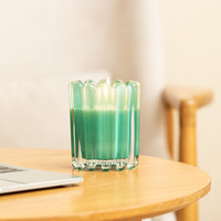 Bougie parfumée artisanale en forme de tasse, cire de soja, parfum d'ambiance nordique pour chambre, hôtel, élégante, haut de gamme, pour un air frais et pur