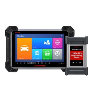 Autel scanner automotivo maxicom mk908p ms908p, ferramenta de diagnóstico automotivo, obd2, sistema de programação ecu, j2534