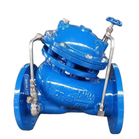 Soupape de sécurité manuelle de maintien de pression, soupape de décharge d'eau anti-surpression, modèle J745X Juniu, 3 ports, plage de 10-50 bars