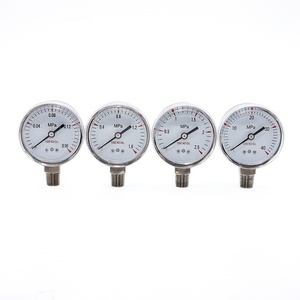 HF 2 "50MM utiliser sans huile <span class=keywords><strong>oxygène</strong></span> médical <span class=keywords><strong>acétylène</strong></span> boîtier amovible en acier inoxydable <span class=keywords><strong>manomètre</strong></span> - Product Image 4
