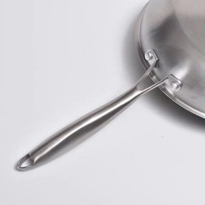 2023 gran oferta utensilios de cocina sartén antiadherente panal <span class=keywords><strong>3</strong></span>,5 MM espesor <span class=keywords><strong>3</strong></span> capas sartén de acero inoxidable - Product Image 3