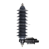 Parafoudre Shuangfeng en caoutchouc silicone à oxyde de zinc avec boîtier polymère 12kV/15kV/24kV/30kV/36kV pour protection contre la foudre