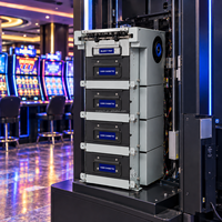 Terminal de Jeu d'Arcade Libre-Service en Promotion, Distributeur Puloon LCDM4000 avec 4 Cassettes et Capacité de 4000 Billets pour Guichet Automatique
