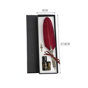 Vente chaude de haute qualité stylo de <span class=keywords><strong>calligraphie</strong></span> <span class=keywords><strong>plume</strong></span> <span class=keywords><strong>plume</strong></span> stylos avec plumes - Product Image 1