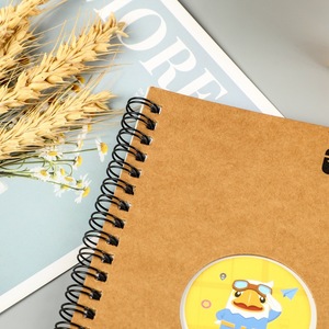 Customized Spiral Notebook Kraft <b>Paper</b> <b>Digital</b> Printing Eco Friendly Promotional Use - Product Image 1