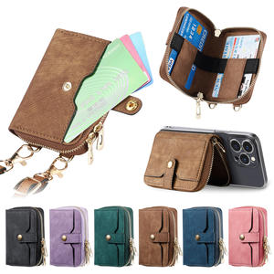 Nuevas Fundas Magnéticas Tipo Folio de Cuero PU para iPhone 16 15 Pro Max 14 13 12 11, Funda para Teléfono Móvil con Ranuras para Tarjetas de Crédito - Product Image 2