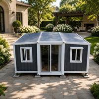 Maisons préfabriquées modulaires extensibles haute résistance, structure stable, livraison mondiale, directement de l'usine, durée de vie de 30 ans