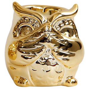 Roynd Hình Dạng 24K Vàng Xử Lý Tùy Chỉnh Sang Trọng Nến Gốm Lọ Chào Đón Tùy Chỉnh Thiết Kế Đồ Đá Container - Product Image 2