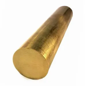 Customized 6mm 8mm 10mm 12mm Diameter Mill Finished Surface Brass Alloy Round Bar