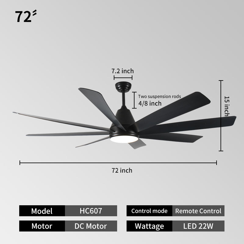 สีดำ + 72นิ้ว