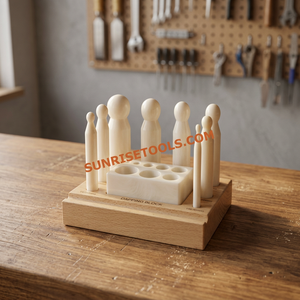 SUNTOOLS/STIPL Bloc de façonnage en bois avec matrices coniques en Delrin pour la fabrication de bijoux, outils de bricolage, modèle 294U - Product Image 4