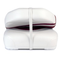 Siège de bateau de pêche durable et imperméable de style sportif, logo personnalisé, dossier haut, sièges de bateau pliants marins