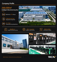 Distributeur automatique de café commercial TCN, machine à café fraîchement préparé en grains avec machine à glaçons intégrée