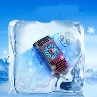 Ventilateur de refroidissement de radiateur de téléphone portable pour Gamer Radiateur de jeu ultra-silencieux Refroidisseur de téléphone de jeu
