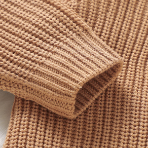 <span class=keywords><strong>Cardigan</strong></span> pour bébé à manches longues en coton 100% écologique de style européen et américain personnalisé pour l'hiver - Product Image 5