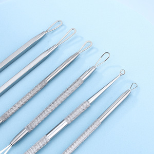 Acne Needle <b>Set</b> Stainless Steel Blackhead Remover Tools for Face Skin Care - Product Image 4