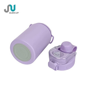 Termo <span class=keywords><strong>de</strong></span> Acero Inoxidable <span class=keywords><strong>de</strong></span> Doble Pared, Portátil para Deportes y Camping, con Correa, Aislamiento Térmico, Ecológico, <span class=keywords><strong>Modo</strong></span> <span class=keywords><strong>de</strong></span> Doble Bebida - Product Image 4