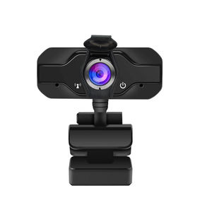 Webcams HD pour la visioconférence, caméra Web 1080P avec microphones pour le jeu, la visioconférence, le direct en ligne avec cache-objectif - Product Image 3