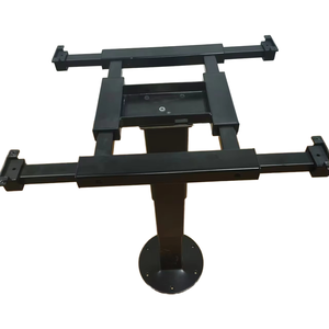 Pied de table télescopique de haute qualité, facile à soulever, réglable en hauteur, avec cadre <span class=keywords><strong>pour</strong></span> <span class=keywords><strong>camping</strong></span>-<span class=keywords><strong>car</strong></span>, caravane, extérieur - Product Image 1